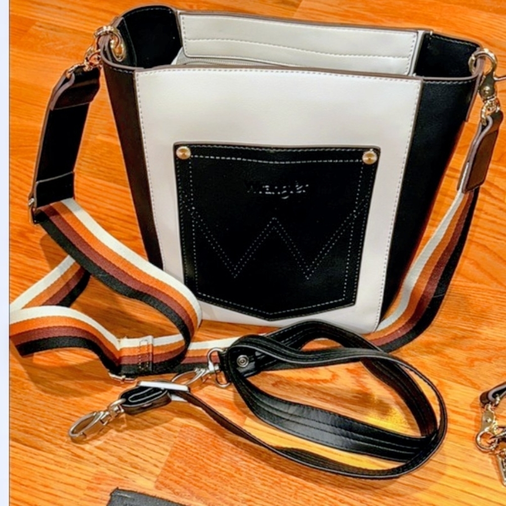 Stylish Black and White Women's Bag